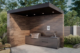 Зона барбекю Astov BBQ № 2 (ширина 3440 мм)