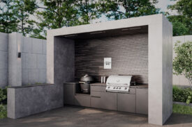 Зона барбекю Astov BBQ № 3 (ширина 3340 мм)