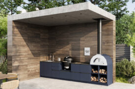 Зона барбекю Astov BBQ № 14 (ширина 3800 мм)