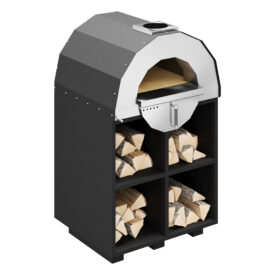 Пицца печь 800 мм (Русская печь) пиццерия с дровником