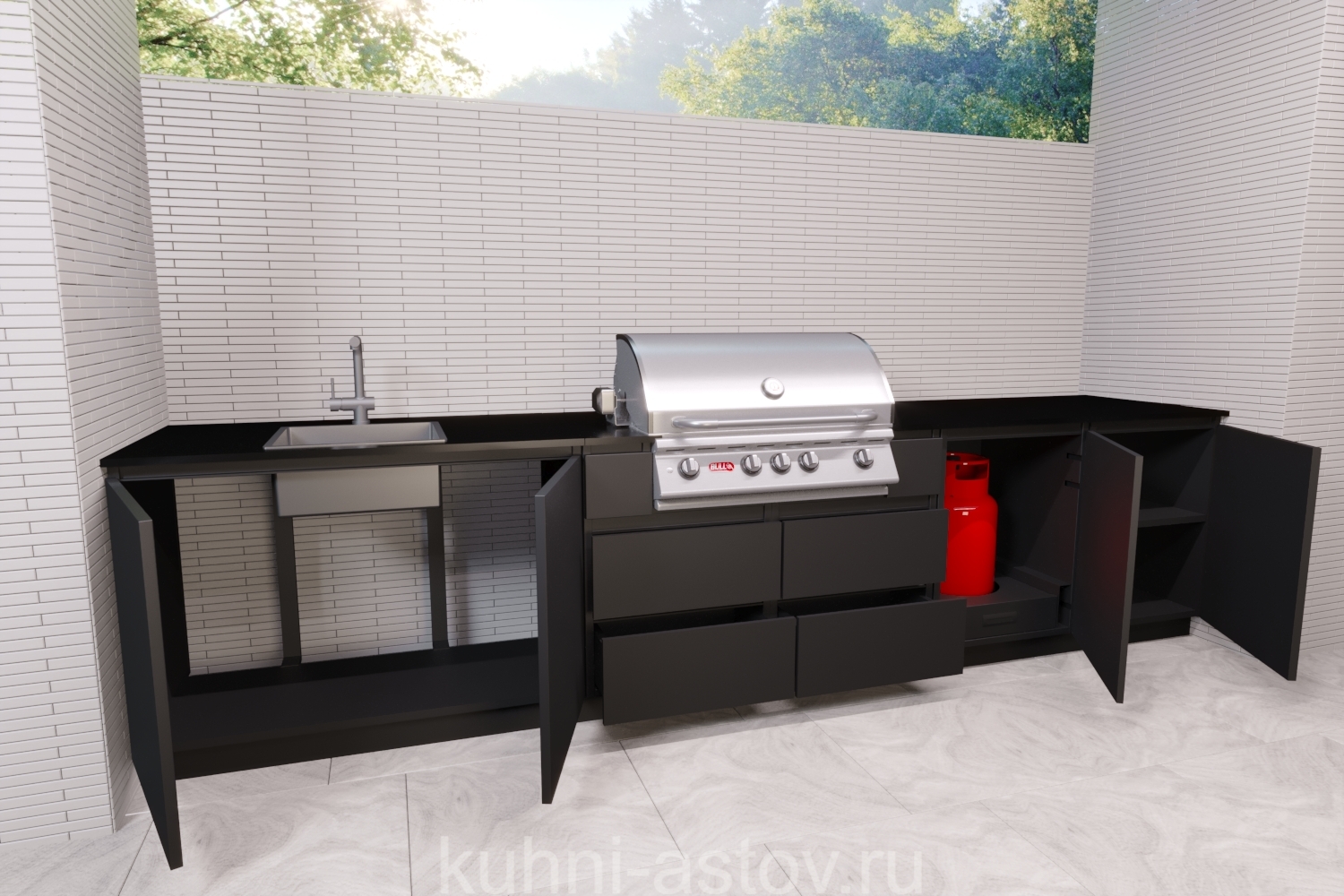 Барбекю зона ASTOV № 53