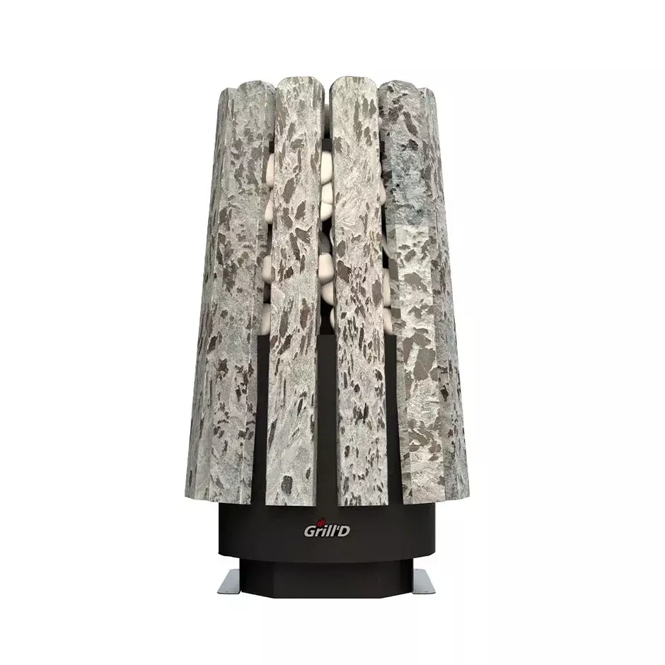 Дровяная банная печь Grill'D Cometa Vega 450 Short Max Stone Pro (Серпентинит) — изображение 4