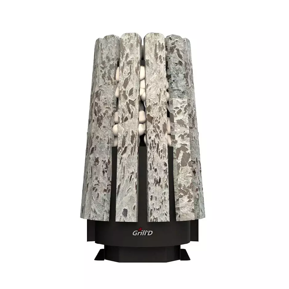 Дровяная банная печь Grill'D Cometa Vega 350 Long Max Stone Pro (Серпентинит) — изображение 4