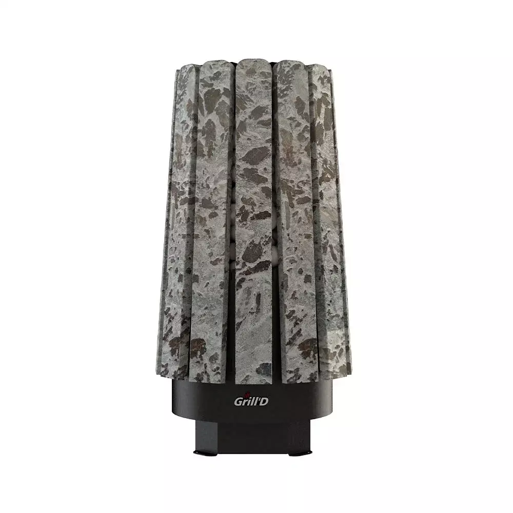 Дровяная банная печь Grill'D Cometa Vega 240 Long Stone (Серпентинит) — изображение 4