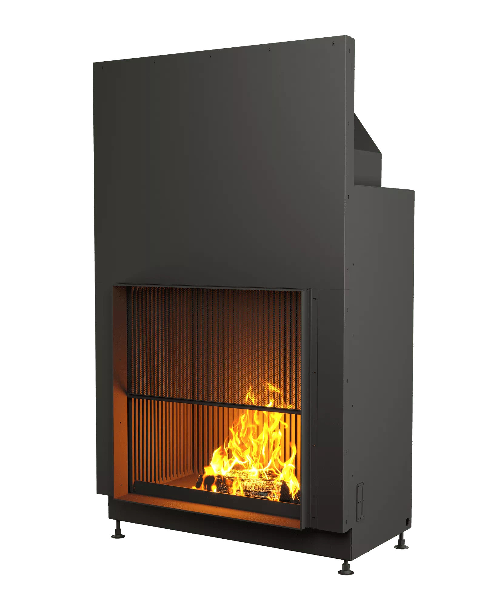 ОТКРЫТАЯ КАМИННАЯ ТОПКА С СЕТКОЙ АСТОВ О1С 8585