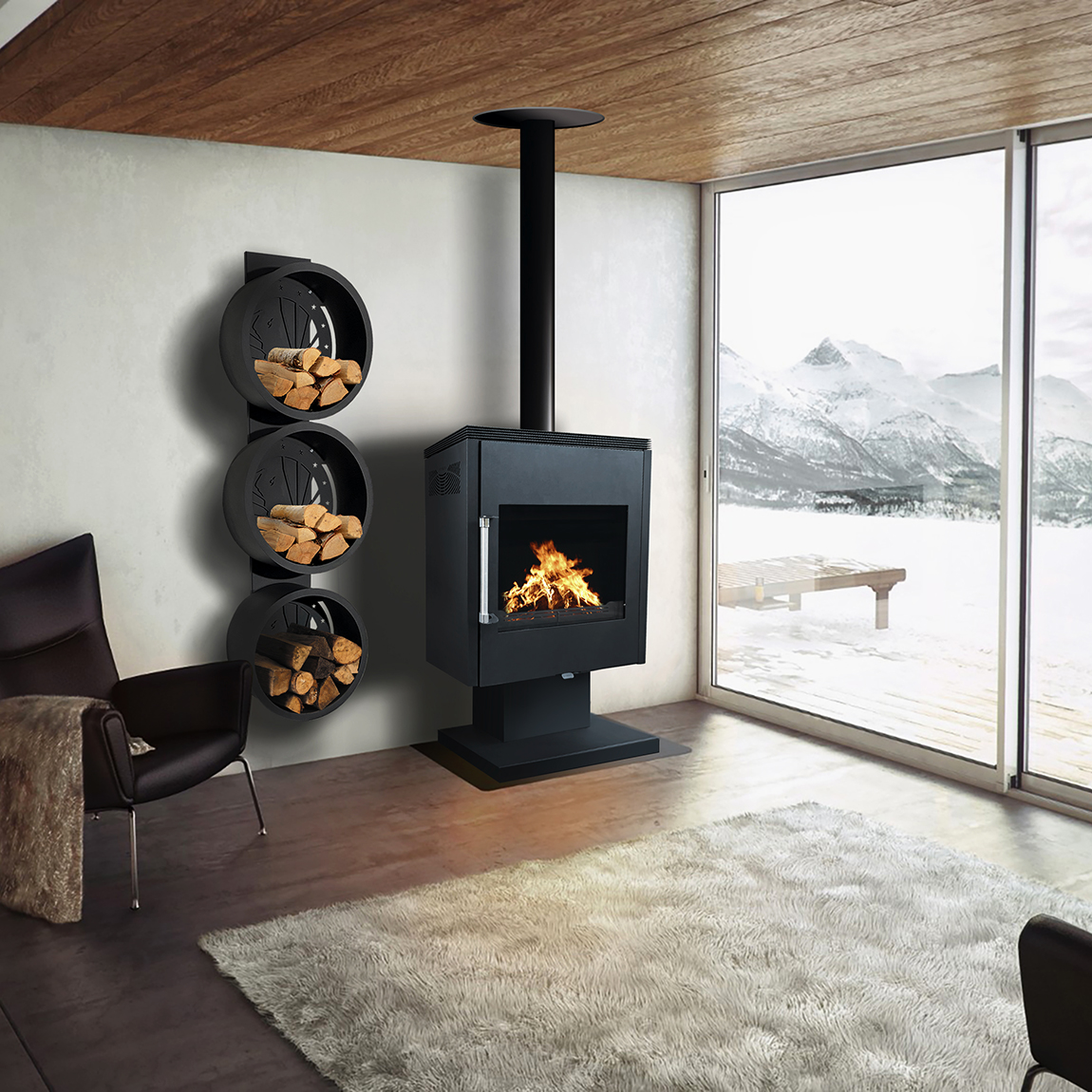 Печь-камин Eysen HN 14 — изображение 7