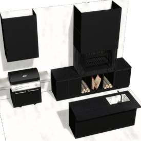 Кухня BBQ ASTOV с островом