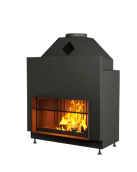 ОТКРЫТАЯ КАМИННАЯ ТОПКА С СЕТКОЙ АСТОВ О1С 9050