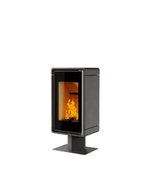 ПЕЧЬ-КАМИНАСТОВ КУБ (ПК 4581)(МЕТ. НА НИЗКОЙ НОГЕ)